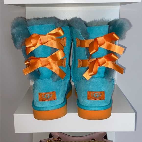 Blue and Orange UGGS - Picture 3 of 6